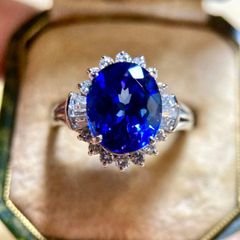 えつこ様専用⭐︎faden jewelry サファイア ペアシェイプリング 12号