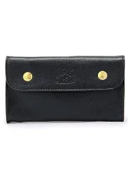 新品 [イル ビゾンテ] ミディアムウォレット 54_1_411188 F ネイビー