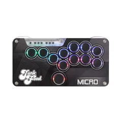 新品 ジャンクフード スナックボックスマイクロ JunkFood Custom Arcades SnackBox MICRO アケコン アーケードコントローラー レバーレス PS5 PS4 Nintendo Switch Android Steam Deck