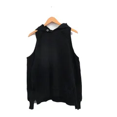 ディーゼル DIESEL 国内正規品 プルオーバー パーカー ショルダーカット シンプル ブラック 黒 /KT13