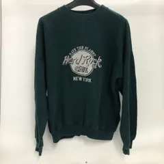 02w23444 Hard Rock Cafe ハードロックカフェ  裏起毛 スウェット  グリーン XL  USA製 メンズ  スウェット  【中古品】
