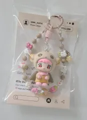 ベージュトーン DIYキーホルダー