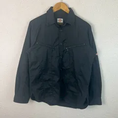 Dickies ディッキーズ シャツ ブラック Lサイズ メンズ 古着 ワーク系 アメカジ