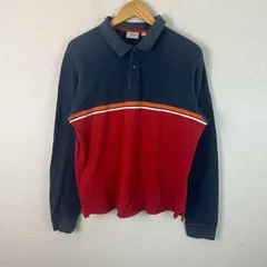 L.L.Bean エルエルビーン ポロシャツ ネイビー Mサイズ メンズ 古着 アメカジ ストリート