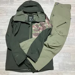 未使用品　Burton ak BOOM GORE-TEX バートン　エーケー　ブーム　ゴアテックス　スノーボードウェア　上下　スノボ　ジャケット　パンツ　ズボン　米国Sサイズ=日本Lサイズ相当