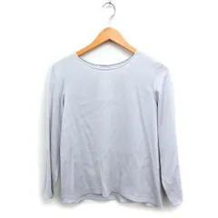 B&Y ユナイテッドアローズ BEAUTY&YOUTH ビューティー&ユース ロングスリーブ カットソー Tシャツ 丸首 無地 グレー 灰 /FT5