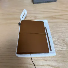 トラベラーズノート パスポート キャメル+リフィルノート+連結バンド+互換ノート サービス