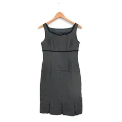 ペイトンプレイス PEYTON PLACE ワンピース ノースリーブ ロング シンプル 9 グレー 灰 /KT26