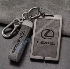 【新品未使用】レクサス キーケース 金属製 LEXUS キーカバー キーホルダー IS LS NX UX RX レザー 金属メタル カード式 3色 CYS1218Q539