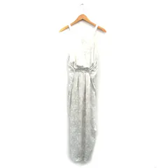 リエル リシェ rielle riche キャミワンピース ロング 総柄 ベージュ /KT15