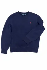 ポロ ラルフローレン クルーネック スウェット (ネイビー)