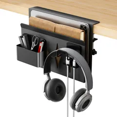 『特価』 縦置き 机下 ノートパソコンスタンド 収納 収納 デスク オフィス用品 デスクサイド収納ラック デスクサイドホルダー 自宅用 RCHYFEED