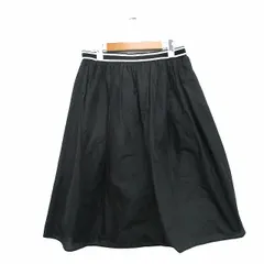 ミラオーウェン Mila Owen フレア スカート ロング シンプル F ブラック 黒 /KT24