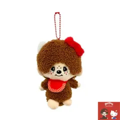 モンチッチ hello kitty(ハローキティ) コラボ マスコット キーホルダー