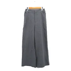 ロートレアモン LAUTREAMONT ワイドパンツ シンプル 38 グレー 灰 /KT2