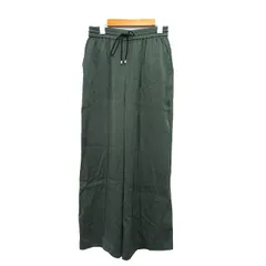 ロートレアモン LAUTREAMONT イージーパンツ ワイド シンプル 38 グリーン 緑 /KT6