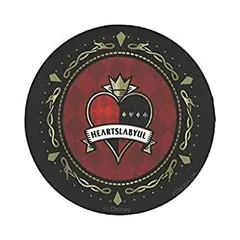 ミノダ ツイステッドワンダーランド 布缶ミラー ハーツラビュル寮 D01M1438 ブラック