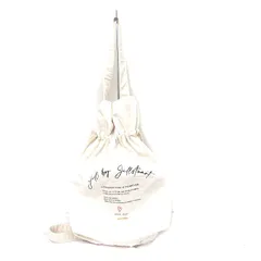 ジルバイジルスチュアート JILL by JILLSTUART 2way 鞄 ショルダー バッグ トートバッグ 文字 アイボリー 白 /KT34