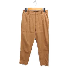 スピック＆スパン ノーブル Spick&Span Noble ツータック テーパード パンツ 無地 シンプル 34 ベージュ /FT1