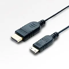 ミヨシ HDMIケーブル デジタルカメラ用/ミニコネクタ 1.2m ブラック DCC-HDUC12/BK