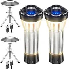 【2個セット・新登場】LED ランタン TOWAJI キャンプランタン・小型暖色懐中電灯・4つ点灯モード・2600mAH(180-370LM調節可能)・IPX4防水防塵・led 充電式・キャンプ ライト・超軽量92g・光量調節 ・スームルーム 899204de