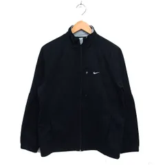 ナイキ NIKE 国内正規品 THERMA-FIT スポーツウェア 裏起毛 ジャケット ロゴ刺繍 ジップアップ M 黒 ブラック /NT18