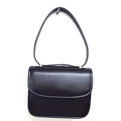 ザラ ZARA ハンドバッグ ショルダーバッグ ミニ 2way フェイクレザー 黒 ブラック /TT