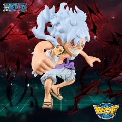 ワンピース メガワールドコレクタブルフィギュア-モンキー・D・ルフィ VS ボルサリーノ-