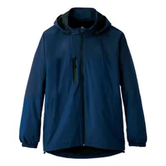 新品 AZ-10314_008 防水防寒ストレッチジャケット（男女兼用）ネイビー/SS