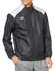 新品 [アンブロ] ウインドブレーカー サッカー チームウェア 練習着 ピステ 撥水 防風 長袖 ジャケット フルジップ メンズ BKSL XO