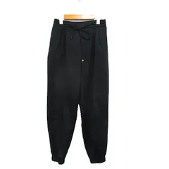 ロートレアモン LAUTREAMONT ジョガーパンツ シンプル 38 ブラック 黒 /KT2