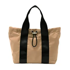 新品 [VITAFELICE] ヴィータフェリーチェ 巾着 ナイロン 2way トートバッグ レディース inb-90025z (モカ)