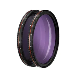 新品 Freewell 82mmねじ式ハードストップ可変NDフィルターオールデイ2~5ストップ&6~9ストップ - 2パックのサムネイル