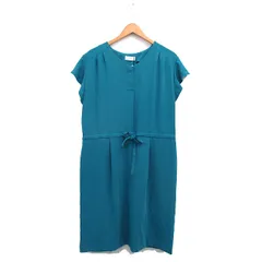 カールパークレーン KarL Park Lane タグ付き ワンピース ロング 半袖 シンプル 11 グリーン 緑 /KT23