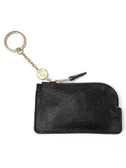 新品 [IL BISONTE (イルビゾンテ)] コインケース 小銭入れ レザー 本革 牛革 レディース メンズ ユニセックス ブラック 黒