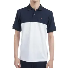 新品 TOMMY HILFIGER GOLF(トミーヒルフィガー ゴルフ) カラーブロック 半袖ポロシャツ THMA528