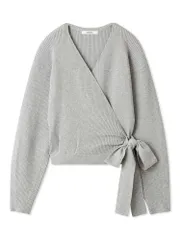 新品 [スナイデル] カシュクールニットプルオーバー SWNT245080 レディース GRY Free Size