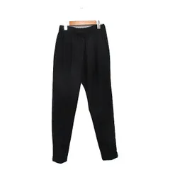 アーバンリサーチ ドアーズ URBAN RESEARCH DOORS イージーパンツ テーパード センタープレス シンプル 34 ブラック 黒 /KT8