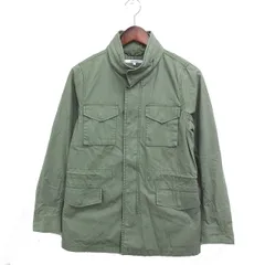 ジャーナルスタンダード レリューム JOURNAL STANDARD relume ミリタリージャケット フード 無地 コットン 綿 S ライトカーキ /FT26