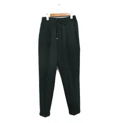 アーバンリサーチ ドアーズ URBAN RESEARCH DOORS イージーパンツ テーパード センタープレス シンプル XS グリーン 緑 /KT6