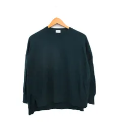 アーバンリサーチ ドアーズ URBAN RESEARCH DOORS ニット セーター 長袖 ウール シンプル 1 グリーン 緑 /KT13