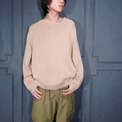 USA VINTAGE ST JOHNS BAY RIB DESIGN COTTON KNIT/アメリカ古着リブデザインコットンニット