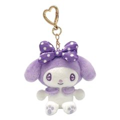 サンリオ　推し色　マスコットぬいぐるみ　MC マイメロディ PU　パープル　214003-25　ナカジマコーポレーション