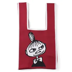 新品 [Moomin] [ムーミン] [公式正規品] マルシェバッグ ニットバッグ トートバッグ レディース RMKC-01 ボルドー（ミイ）