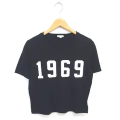 ギャップ GAP Tシャツ カットソー 丸首 1969 半袖 XXS 黒 ブラック /TT