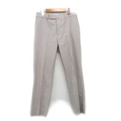 イエナ IENA スラックス パンツ センタープレス シンプル 38 ベージュ /KT3