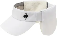 新品 [ルコックスポルティフ] イヤーウォーマー付サンバイザー