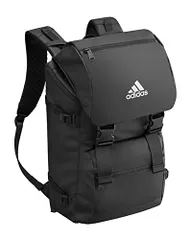 新品 [アディダス] リュックサック A4サイズ収納可 14inchPC収納 No.68042 29L メンズ ブラック/シルバー