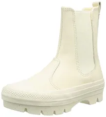 新品 [コンバース] スニーカー LEATHER AS (R) SG CHUNK SHIN-HI アイボリー 23.0 cm