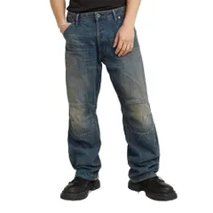 新品 [ジースターロゥ] ジーンズ メンズ デニムパンツ 立体裁断 ルーズフィット ブルー 5620 3D Loose D23697-D499-G820-W28/L30